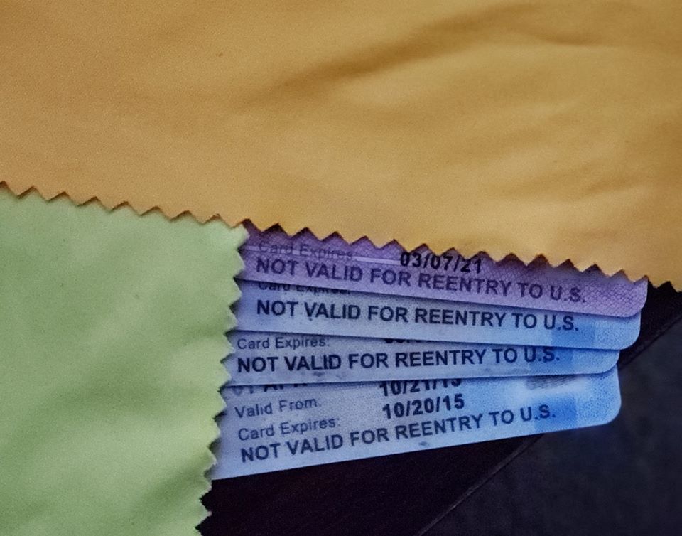Not valid for reentry to U.S.